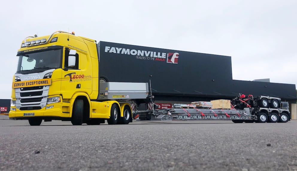 Les Transports Lecoq réceptionnent leur nouvelle  2+3