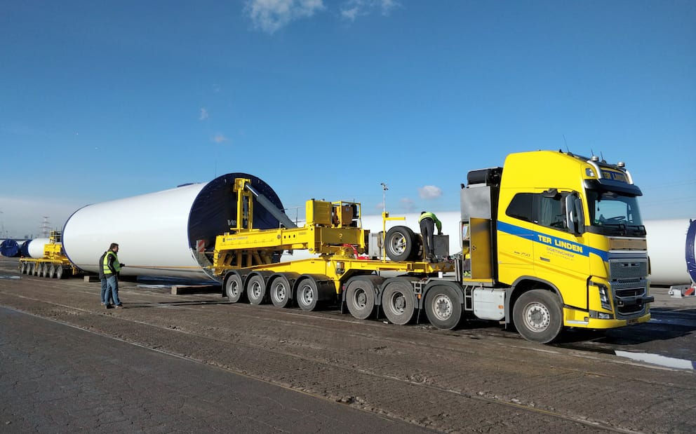 Nooteboom livre son nouveau Mega Windmill XL