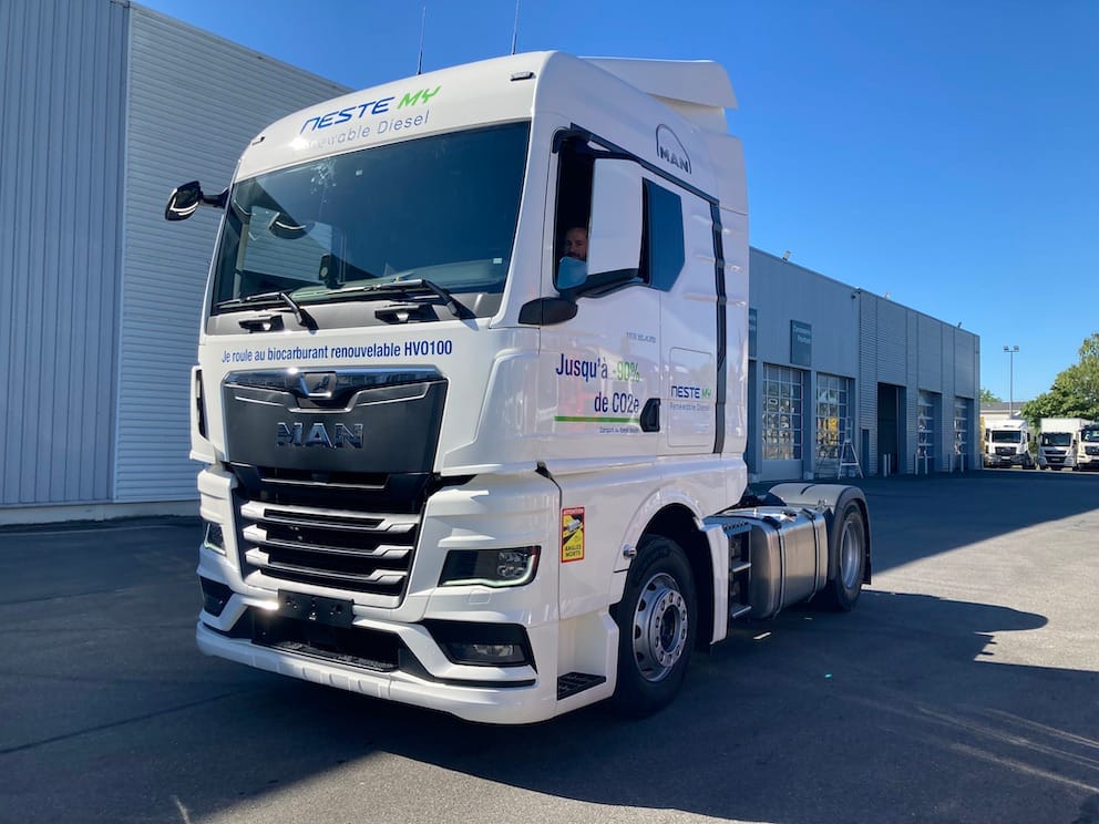 MAN signe un partenariat avec Neste et Altens pour les biocarburants