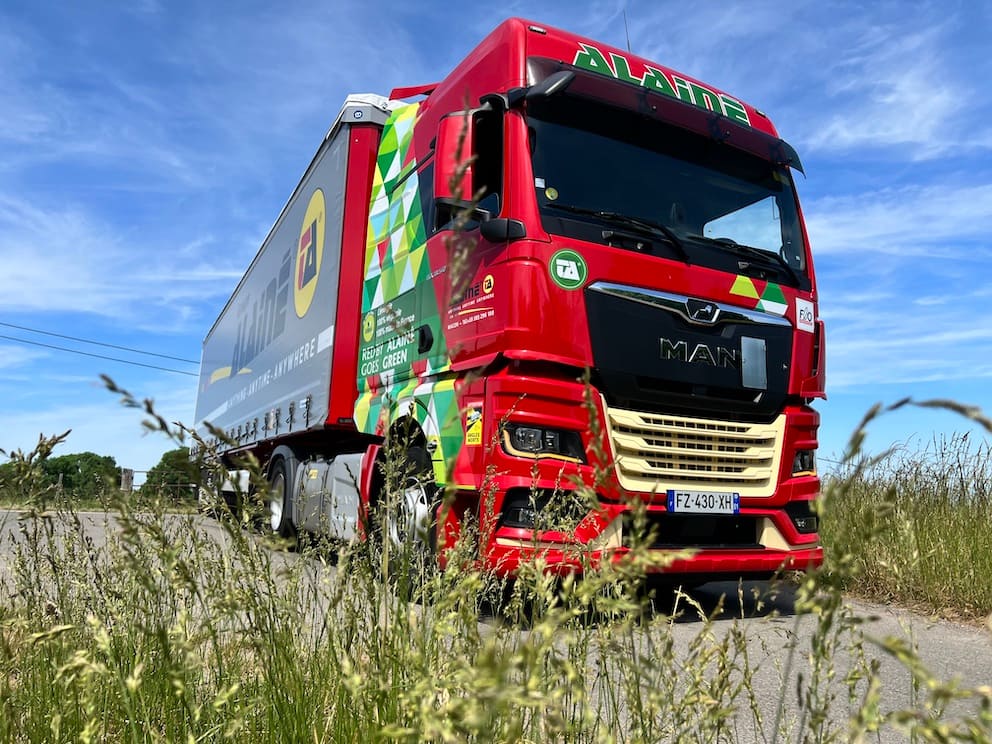 MAN et le Groupement Flo partenaires