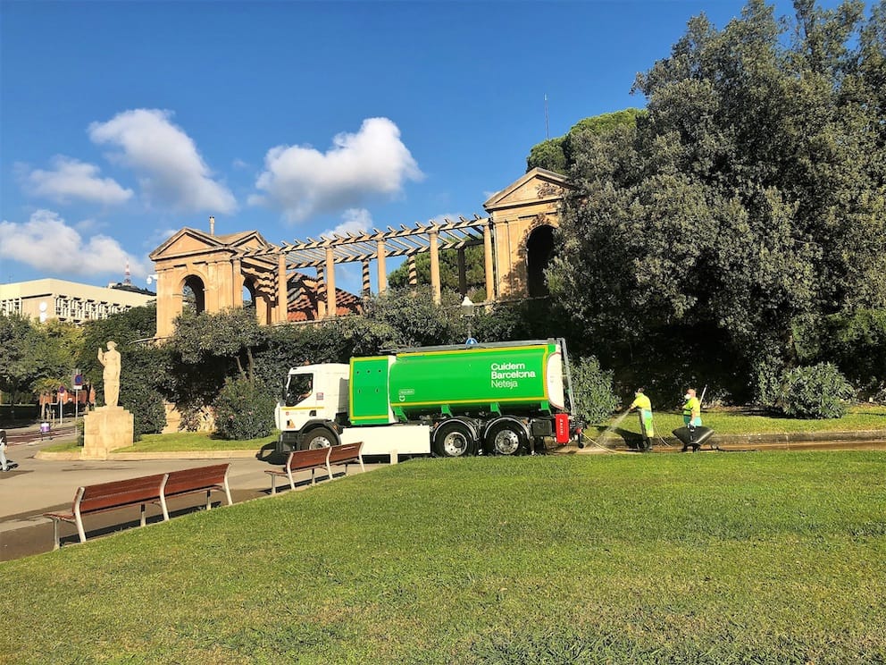 73 camions électriques pour l’entretien de Barcelone